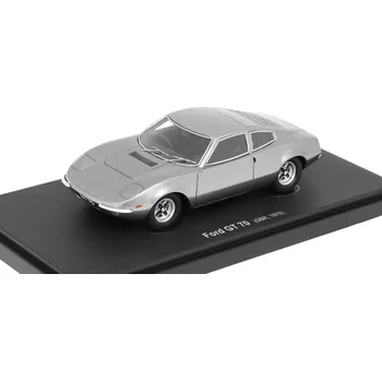 autíčko Ford GT 70 GBR 1970 šedý 1:43 - AUTOCULT Ford GT70 GBR 1970 - kovový model auta