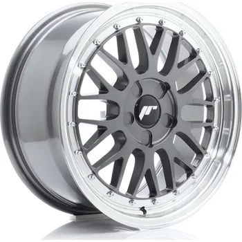 Alu kolo JR Wheels JR23 17x7,5 ET20-40 5H BLANK Hyper Gray w/Machined Lip