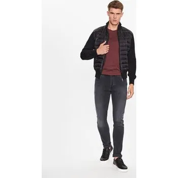 Pánská větrovka Paul&Shark Vatovaná bunda 12311223 Černá Regular Fit L