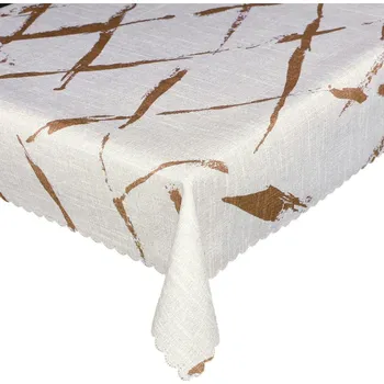 ubrus Forbyt Ubrus s nešpinivou úpravou, Drove, šedohnědý Ubrusy: 75 x 75 cm