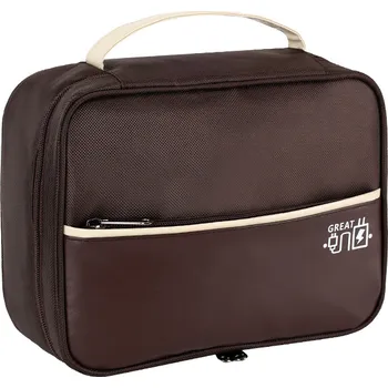 kabelová chránička Take it shop Organizér kabelů a elektroniky velikost L Barva: Hnědá