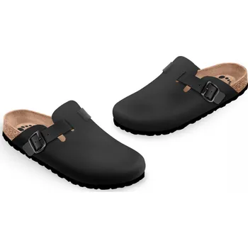 Dámské pantofle FORcare - Unisexové pantofle, 102001 - černá Velikost: 42