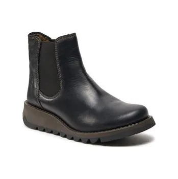 Pracovní obuv Kotníková obuv s elastickým prvkem Fly London Salvfly P143195000 Černá 35