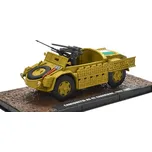Camionetta AS 42 Sahariana Italy 1942 1:43 - Atlas časopis s modelem Fiat-SPA AS42 «Sahariana» Itálie 1942 - kovový model auta