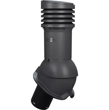Větrací komínek E29 PERFEKTA EVO typ F Ø150 s odvodem kondezátu RAL 9005