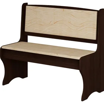 Jídelní židle Jídelní lavice jednoduchá BUREWALA, dub sonoma tmavý/látka Monaco, 5 let záruka + vyzvednutí ZDARMA