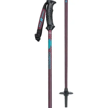 Sjezdová hůlka Lyžařské hole K2 STYLE COMPOSITE 110 Tmavě šedá, Červená