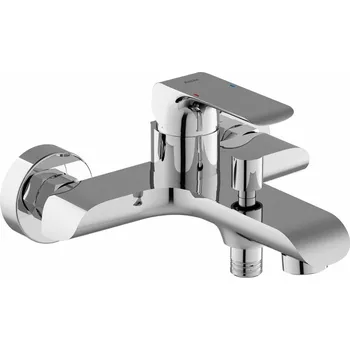 Vodovodní baterie Vanová nástěnná baterie Ravak Flat FL 022.00CR bez sprchového setu, chrom