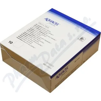 Krytí na ránu Krytí Aquacel Foam neadhezivní 10x10cm 10ks