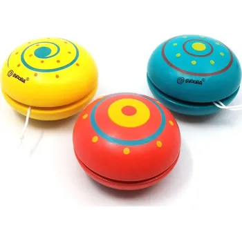 Dřevěná hračka Svoora - Dřevěné Jo-Jo Classic - modrá