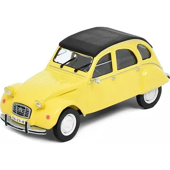 autíčko DeAgostini Citroen 2CV 1:43 - Kultovní auta ČSSR Časopis s modelem Citroen 2 CV Kultowe auta - kovový model auta