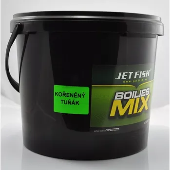 Boilies Boilie směs JET FISH Kořeněný tuňák - Kořeněný tuňák - 5kg