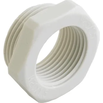 Rozvaděč AGRO AG-3455.25.17 Redukce plastová, světle šedá, šestihranná, M25 / M16