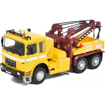 autíčko DeAgostini RABA U 26.256 1:43 - Legendární náklaďáky PRL-u časopis s modelem #56 RABA U 26.256 Holownik - kovový model sklápěče