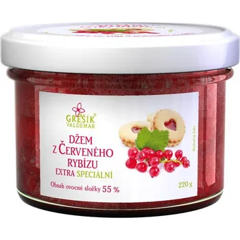 Valdemar Grešík Džem rybízový extra speciální 220 g