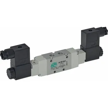 Ventil A.P.I. elektromagnetický ventil pro vzduch A1E170 - 5/3 střední poloha uzavřená