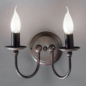 Lampička Kögl Rustikální nástěnné světlo AZIENDA 2zdrojové antická rezavá 2 x 40 W - Doprava zdarma