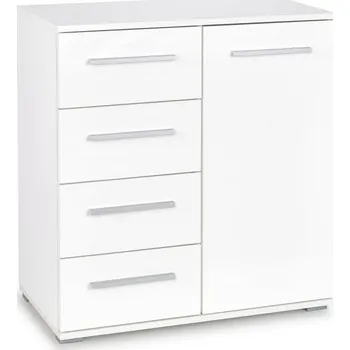 Komoda Komoda LIMA II — lamino, bílá