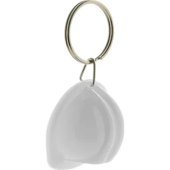 Reklamní Bobby přívěšek na klíče, bílá