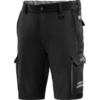 Pánské kraťasy SPARCO Atlanta Stretch černé pánské pracovní kraťasy 3XL
