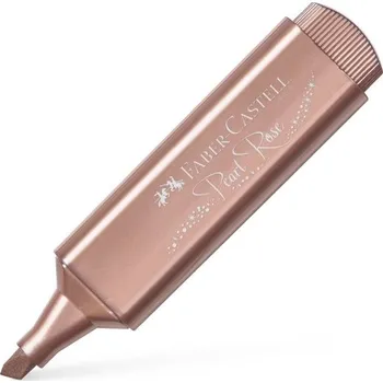 Zvýrazňovač Zvýrazňovač Faber-Castell, metalické barvy, Barva Růžová