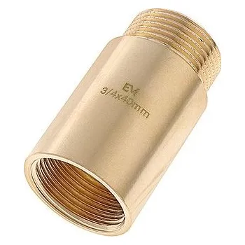 Instalatérský materiál Emsan - fitinky a armatury Prodloužení mosaz 3/4“ x 20mm