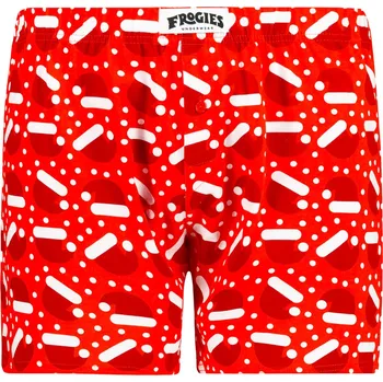 Trenýrky Pánske trenky Redhat Christmas - Frogies Frogies bílá | červená 1951884