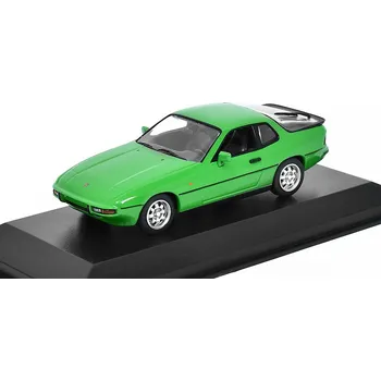 autíčko Minichamps Porsche 924 1976 zelená 1:43 - MAXICHAMPS Porsche 924 1976 - kovový model auta