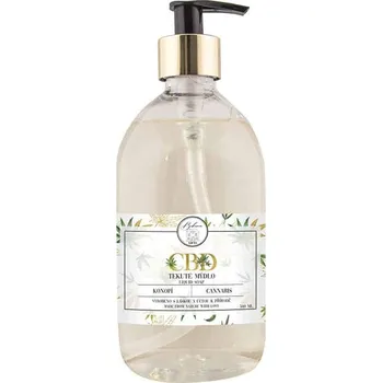 Mýdlo Tekuté mýdlo s CBD, konopným olejem a extraktem zeleného čaje 500 ml