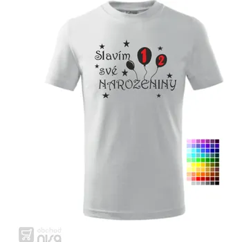 Chlapecké tričko Tričko na narozeniny