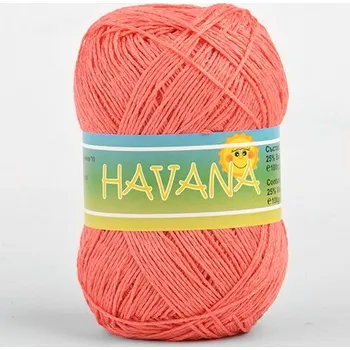 Příze Příze Stenli Havana korálově červená