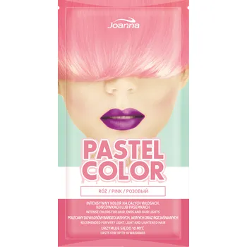 Šampon Joanna Pastel barvicí šampon na vlasy růžový, 35 g