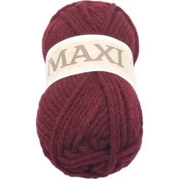 Příze Bellatex Příze JUMBO MAXI Bordová