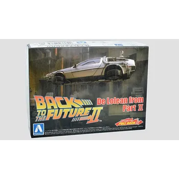 autíčko DeLorean z filmu Návrat do budoucnosti 2 1:43 - stavebnice Delorean Back to the Future 2 1/43 - ModelKIT
