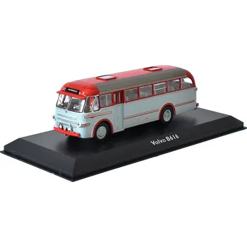 autíčko Volvo B 616 1953 1:72 - Atlas Classic Coaches časopis s modelem Volvo B616 - kovový model autobusu