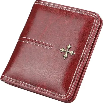 Outdoorové zavazadlo Dámské pouzdro na karty koženého vzhledu Barva (Varianta): Červená