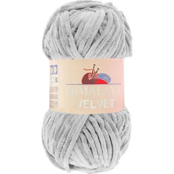 Příze Himalaya Velvet 90057 šedá