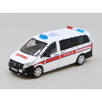 autíčko Mercedes-Benz Vito H.K. Police Dog Unit Car 1:64 - Era Car Mercedes Vito H. K. Policejní Pes Jednotka Auto - kovový model auta