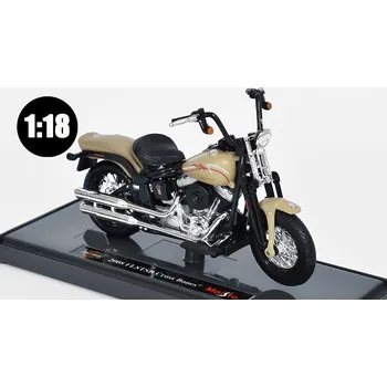 autíčko Harley-Davidson FLSTSB Cross Bones 2008 1:18 - Maisto Harley Davidson FLSTSB Cross Bones 2008 - model motorky