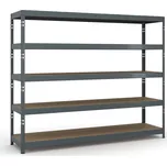 Policový regál 2000x2400x600 mm, nosnost 450kg