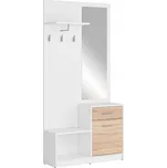 MARIONET předsíňová stěna, bílá/dub sonoma, 5 let záruka + vyzvednutí ZDARMA