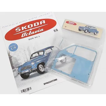 autíčko DeAgostini Škoda Octavia 1959 1:8 - časopis #88 se stavebnicí Škoda Octavia 1959 - stavebnice DeAgostini
