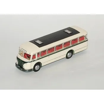 autíčko DeAgostini IFA H6B 1:72 - Kultovní autobusy minulé éry časopis s modelem #14 IFA H6 B - kovový model
