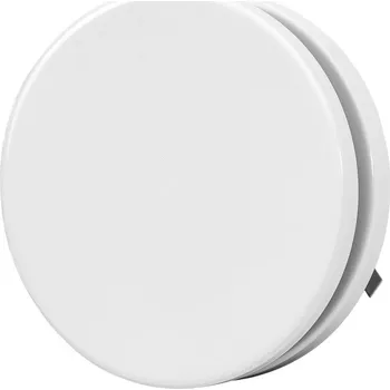 Příslušenství pro vzduchotechniku Ventishop DMKPb 100 kovový kruhový přívodní talířový ventil, bílý