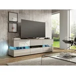 TV stolek DARDOK, dub sonoma/bílý lesk, 5 let záruka + vyzvednutí ZDARMA