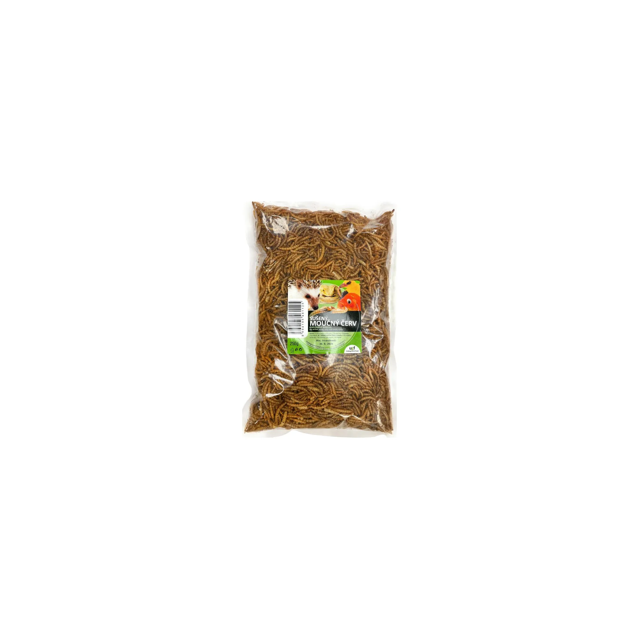 Fotografie 1 - Krmivo pro ptáka UGF Sušení mouční červi 250 g