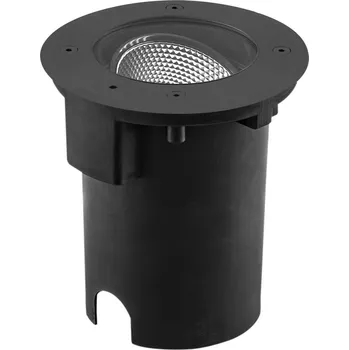 Venkovní osvětlení EVN Pentola LED podlahové světlo Ø 18 cm antracit antracit, čirá LED celkem 15 W - Doprava zdarma