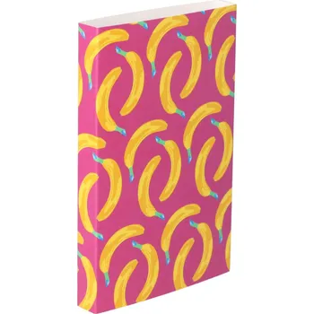 Jednorázové nádobí Reklamní CreaSleeve 113 papírový rukáv na zakázku, bílá