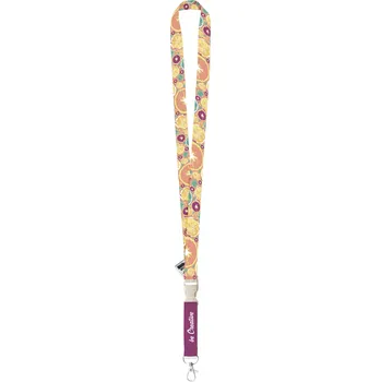 Reklamní Subyard C Eco lanyard se sublimací na zakázku, bílá