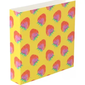 Jednorázové nádobí Reklamní CreaSleeve 444 papírový rukáv na zakázku, bílá